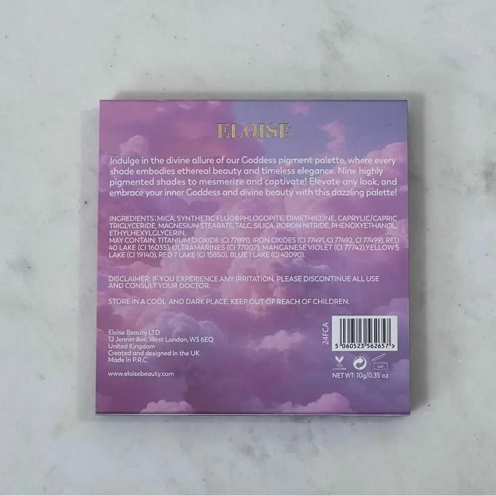 Eloise New Goddess Muti Color Eyeshadow Pallette